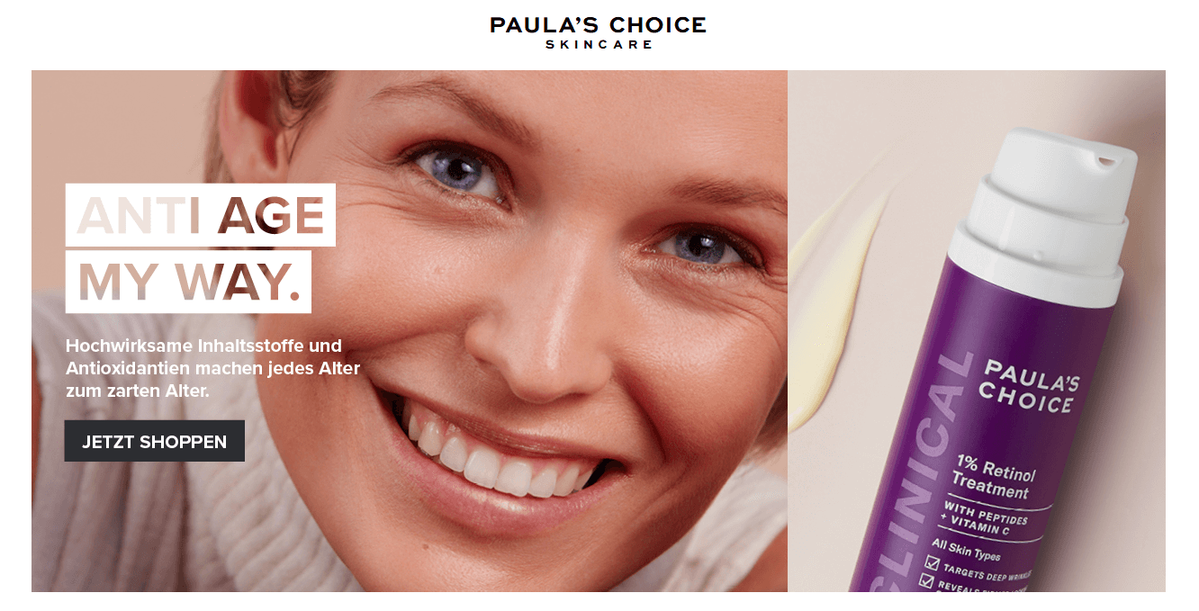 Rust uit Ik heb een contract gemaakt Paine Gillic Paula's Choice - Qualität, Shop, Service ▤ MyPaketshop